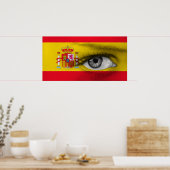 Oog in Spanje Poster (Keuken)