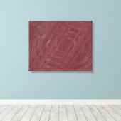 Oog in vortex verpakt canvas afdruk (Insitu (Houten vloer))