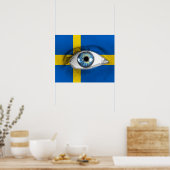 Oog in Zweden Poster (Keuken)