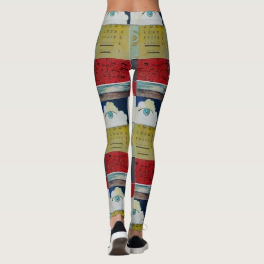 Oog-leggings Leggings (Achterkant)