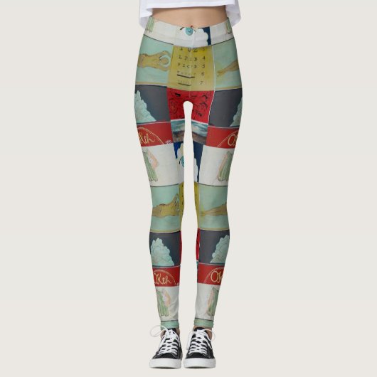 Oog-leggings Leggings (Voorkant)