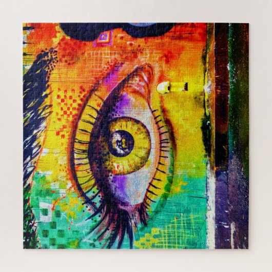 Oog Legpuzzel (Verticaal)