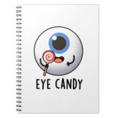 Oog Lekker Funny Eyeball Pun Notitieboek (Voorkant)