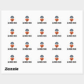 Oog Liefde Zingende geschenken Sticker (Vel)
