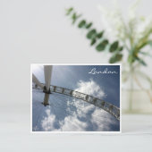 oog london round briefkaart (Staand voorkant)