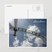 oog london round briefkaart (Voorkant / Achterkant)
