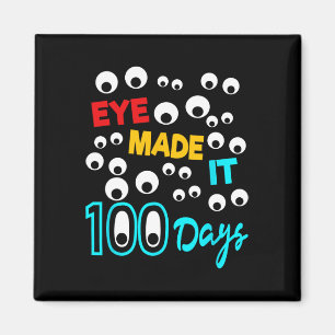 Oog maakte het 100 dagen 100 dagen schoolstudent magneet