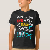 Oog maakte het 100 dagen 100 dagen schoolstudent t-shirt (Voorkant)