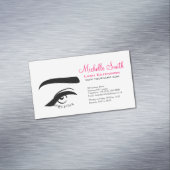 Oog met de uitbreiding van de eyelinerzweep het visitekaartje magneet (Voorbeeld)