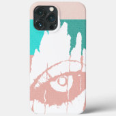 Oog met lange streepjes Case-Mate iPhone case (Achterkant)