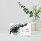 oog met talent voor sterren coach make - up arties visitekaartje (Staand voorkant)