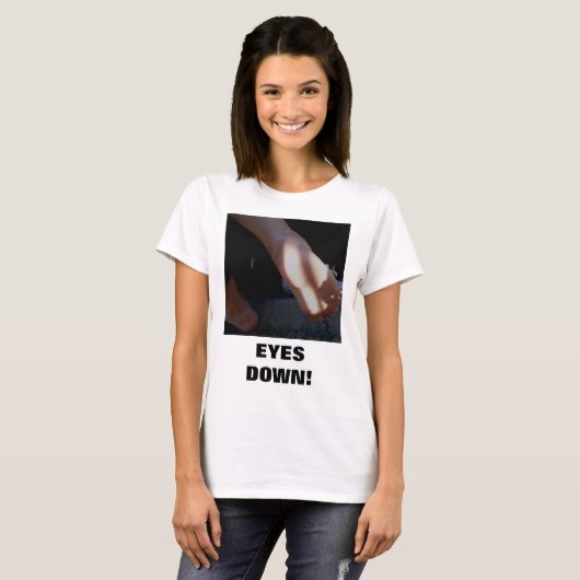 OOG NAAR beneden! T-shirt (Voorkant volledig)