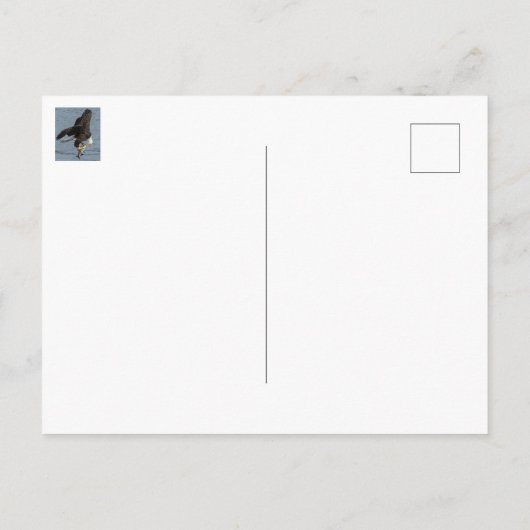 oog om te oogsten briefkaart (Achterkant)