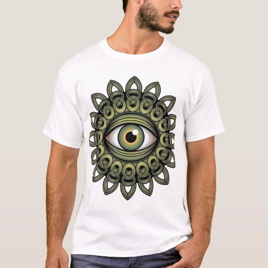 oog ontwerp t-shirt (Voorkant)