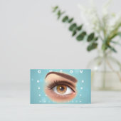 Oog | Ooggrafiek Afsprakenkaartje (Staand voorkant)