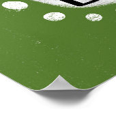 Oog op de bal Poster Wall Art (Hoek)