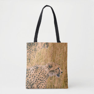 OOG OP DE DOELLEOPARD DIERENFOTO TOTE BAG