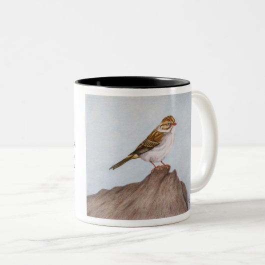 Oog op de Sparrow Inspirerend Mok (Voorkant rechts)