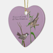 Oog op de Sparrow Keramisch Ornament (Links)