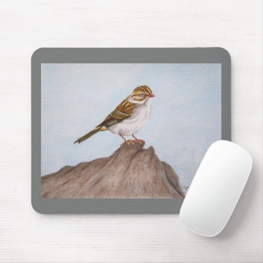 Oog op de Sparrow Mousepad Muismat (Met muis)