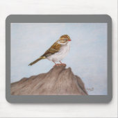 Oog op de Sparrow Mousepad Muismat (Voorkant)