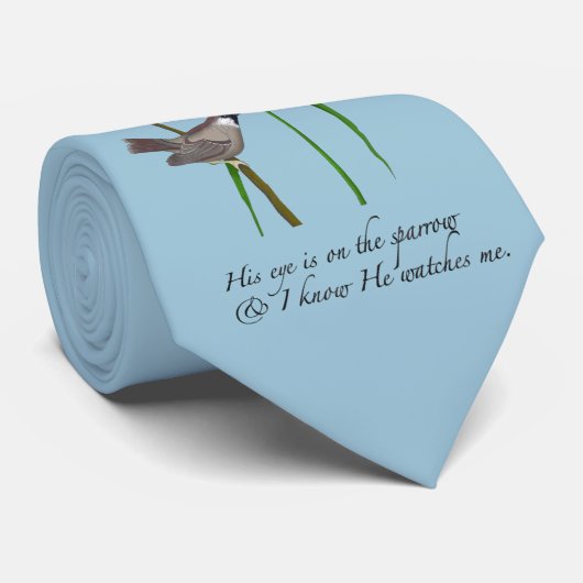 Oog op de Sparrow Stropdas (Opgerold)