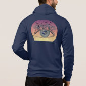 Oog op de wereld - Natuur & Earth Art Hoodie (Achterkant)