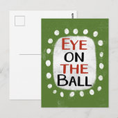 Oog op het Briefkaart (Voorkant / Achterkant)