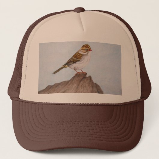 Oog op het Pet Sparrow (Voorkant)