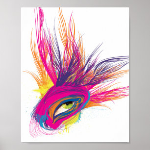 Oog op je poster