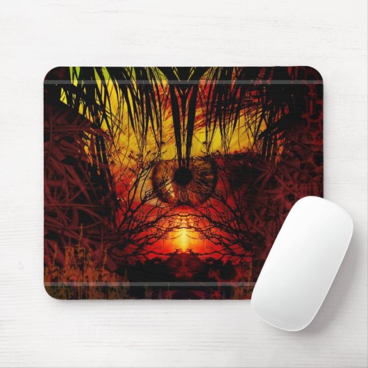 Oog op Natuur Mousepad Muismat (Met muis)