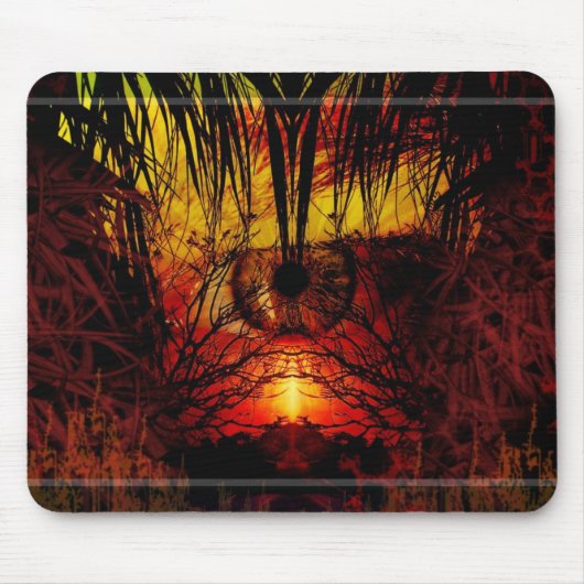 Oog op Natuur Mousepad Muismat (Voorkant)