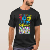 Oog overleefde 100e dag van schoolleraren Kinderen T-shirt (Voorkant)