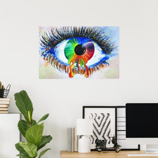 Oog Poster (Thuiskantoor)