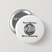 oog ronde button 5,7 cm (Voorkant /achterkant)