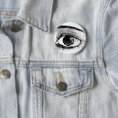Oog Ronde Button 5,7 Cm (In situ)