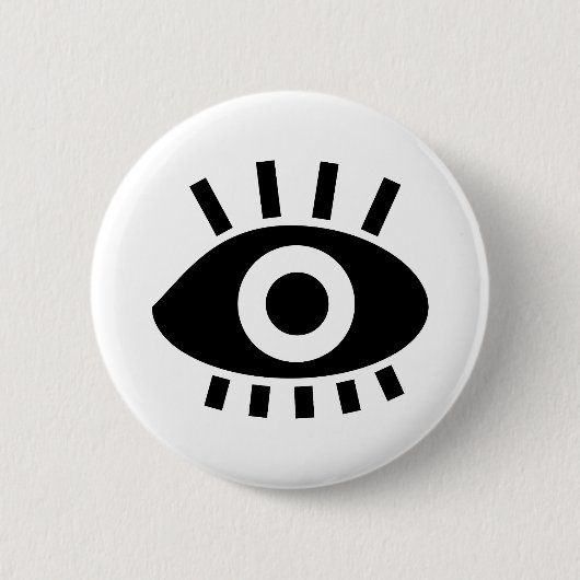 Oog Ronde Button 5,7 Cm (Voorkant)