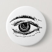 Oog Ronde Button 7,6 Cm (Voorkant)