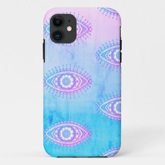Oog Spy Tie Dye Print iPhone / iPad hoes