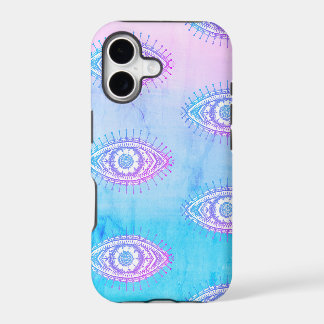 Oog Spy Tie Dye Print iPhone / iPad hoes