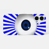 oog telefoon iPhone 16 hoesje (Achterkant horizontaal)