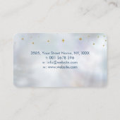 Oog - Triple Moon - Gemstone en goud Visitekaartje (Achterkant)