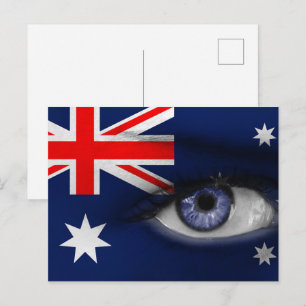 Oog van Australië Briefkaart
