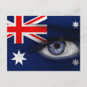 Oog van Australië Briefkaart (Voorkant)