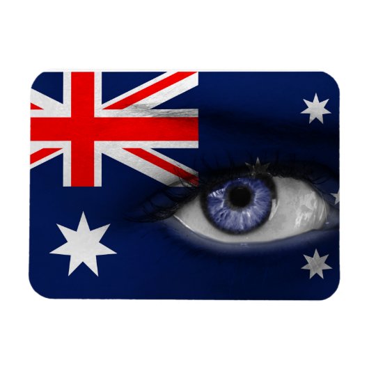 Oog van Australië Magneet (Horizontaal)