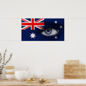 Oog van Australië Poster (Keuken)