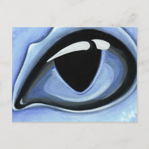 Oog van baby Blue Briefkaart