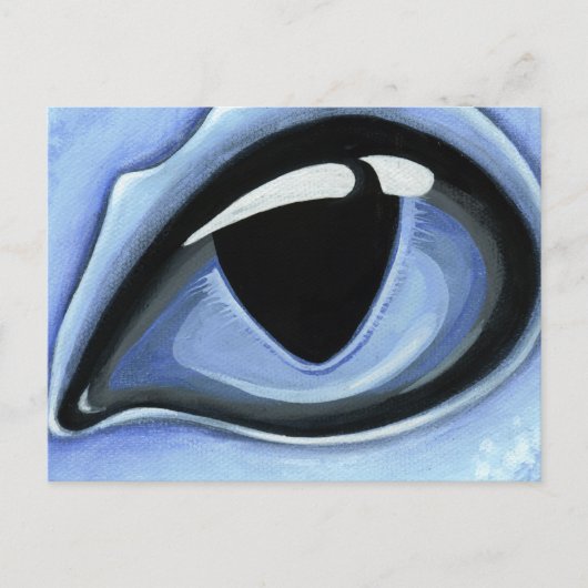 Oog van baby Blue Briefkaart (Voorkant)