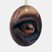 Oog van banden keramisch ornament (Rechts)