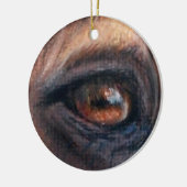 Oog van banden keramisch ornament (Links)